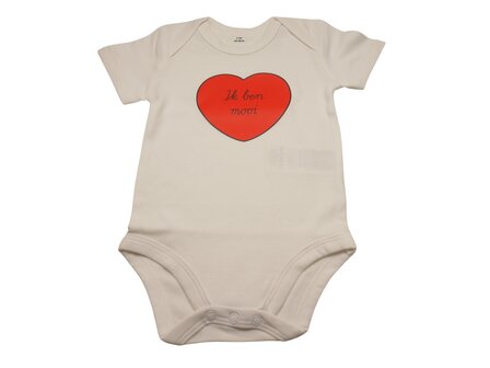 &#039;Ik ben mooi&#039; Babyromper