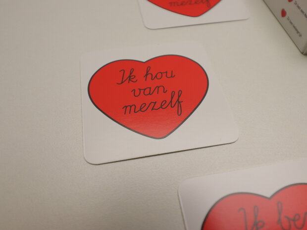 'jezelf liefhebben' Memory spel